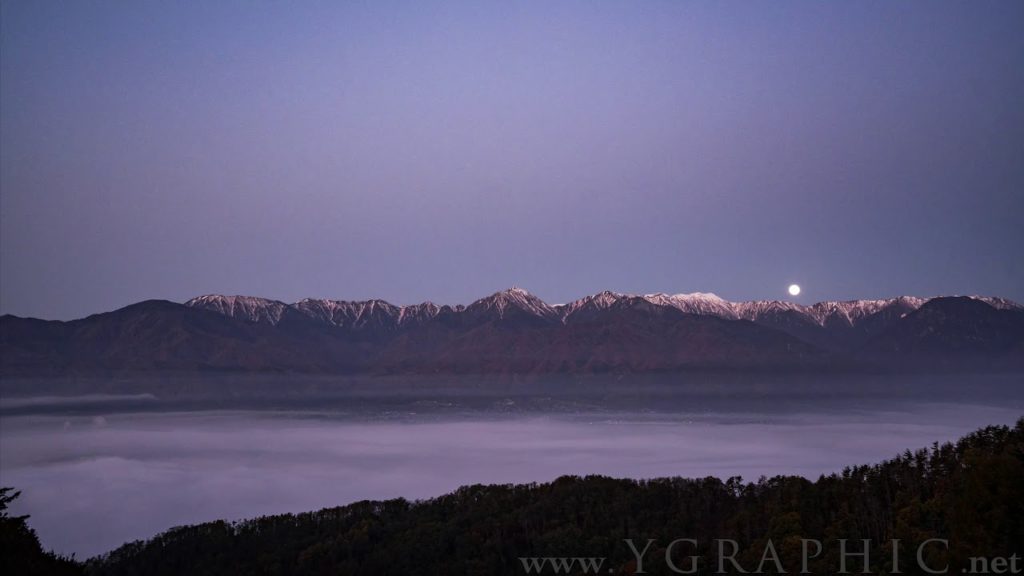 [8K TIMELAPSE] Azumino Full Moon Night | 満月が安曇野を照らす