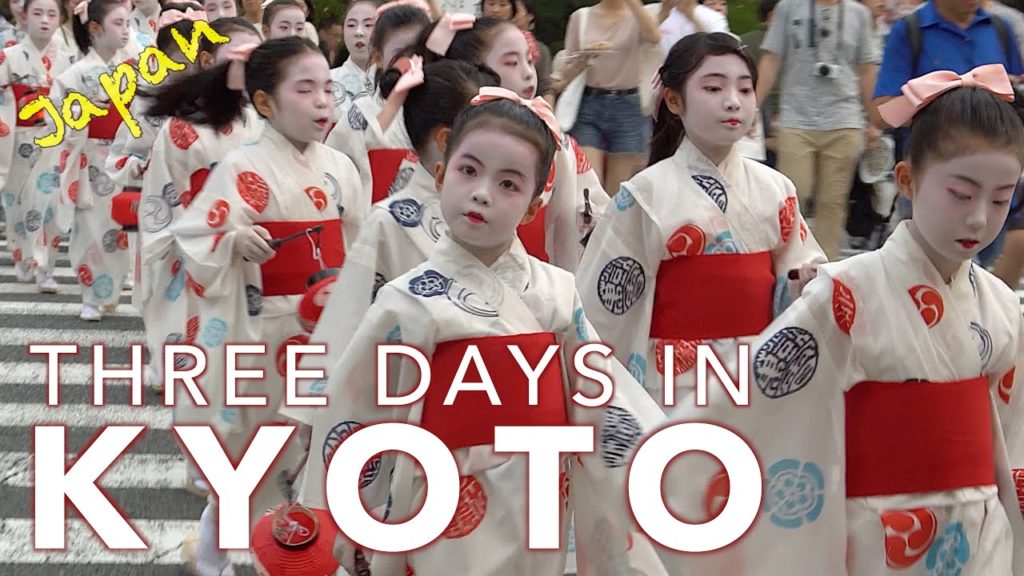 Three Days in KYOTO - Geishas, Street Food, Temples & Shrines (4K)