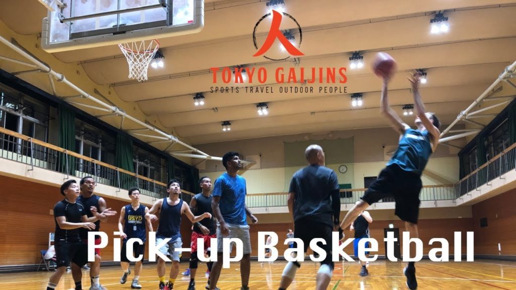 Pick up Basketball in Tokyo