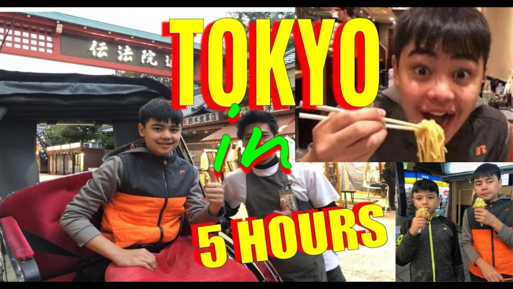 TOKYO....??!!!!  CUMA 5 jam DISANA..???  ..MASA BISA???  .....BOCAH AMRIK Ngapain siiih??