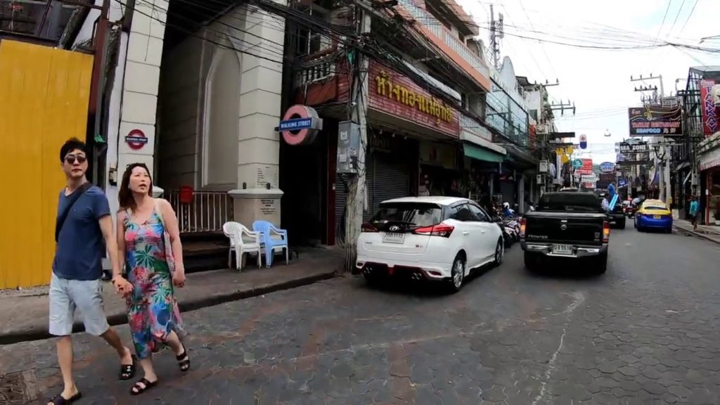 DAYTIME WALK ON WALKING STREET, PATTAYA