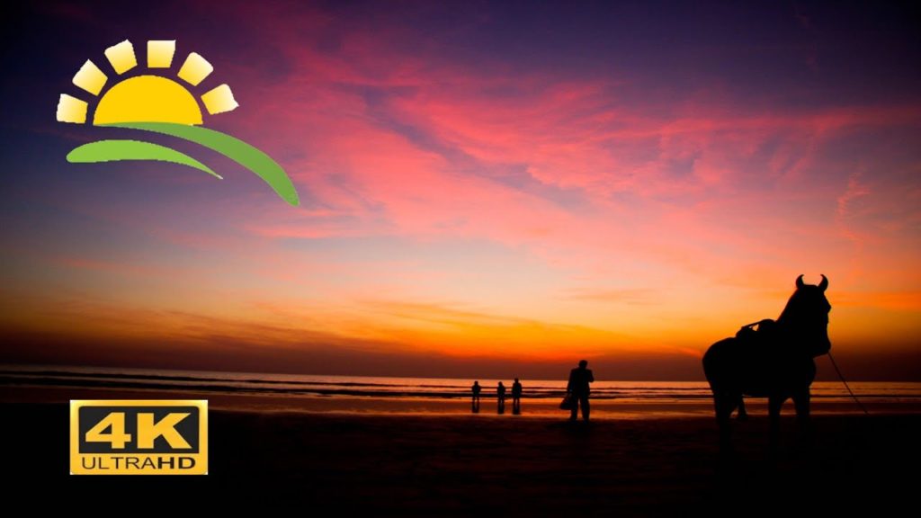 SeaView Sunrise Timelapse Karachi Pakistan | 4K Ultra HD