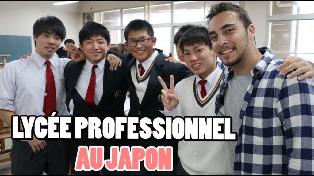 Dans un lycée professionnel au Japon