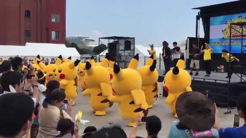 Pikachu Outbreak! Pokemon Yokohama Minato mirai – Danse à Akarenga sôko, Red brick warehouse