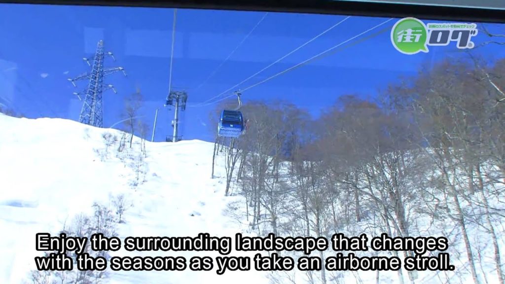 NaebaTashiroGondola(Dragodora) - Machi-log Yuzawa Tourist Guide See a video
