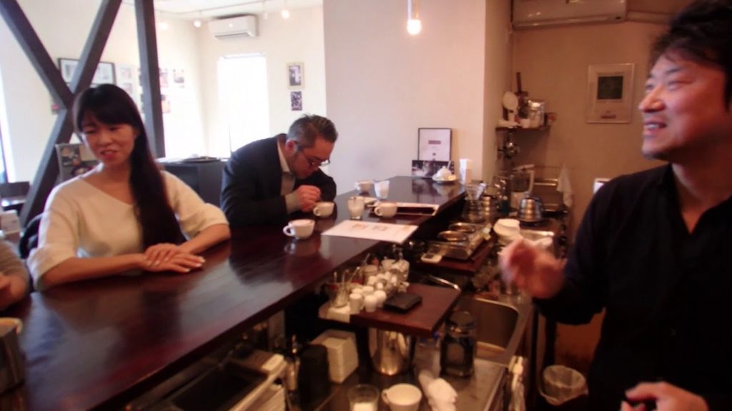 ロースト・カフェ（新潟市江南区）で「ラテアート体験」