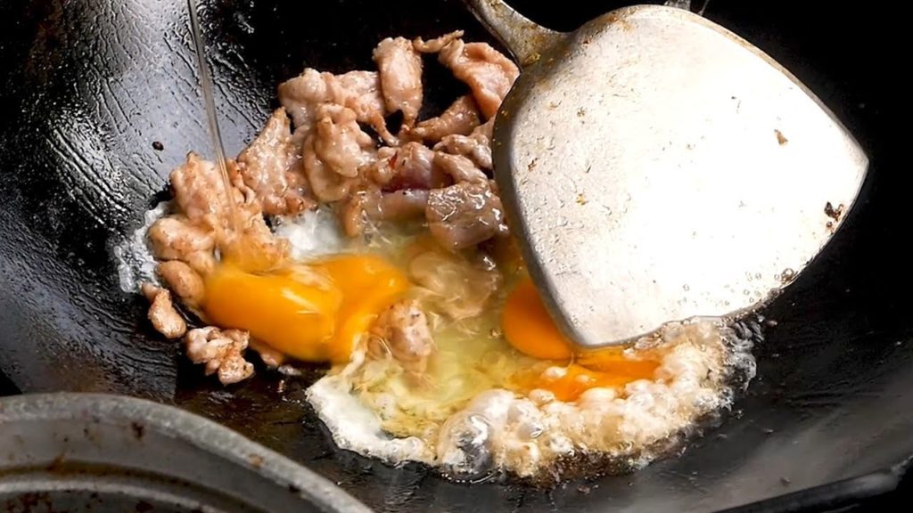 Fried rice and Fried noodle - Thai street food