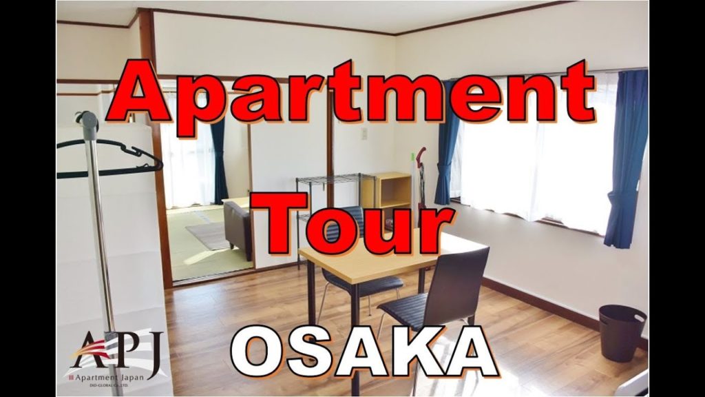Japanese Apartment Tour in Osaka MTI3B - Tennouji furnished