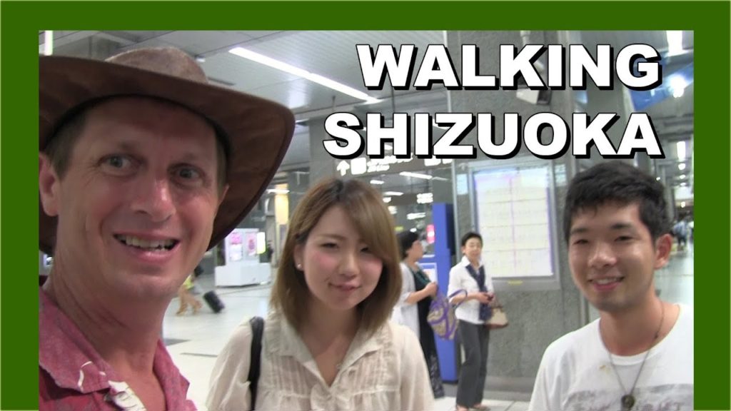 Walking through Shizuoka at night 夜に静岡を歩く - Drunken Steadycam Glidecam HD-2000