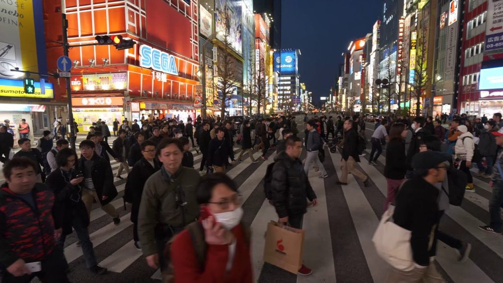 【4K】Walking from Akihabara to Iidabashi station