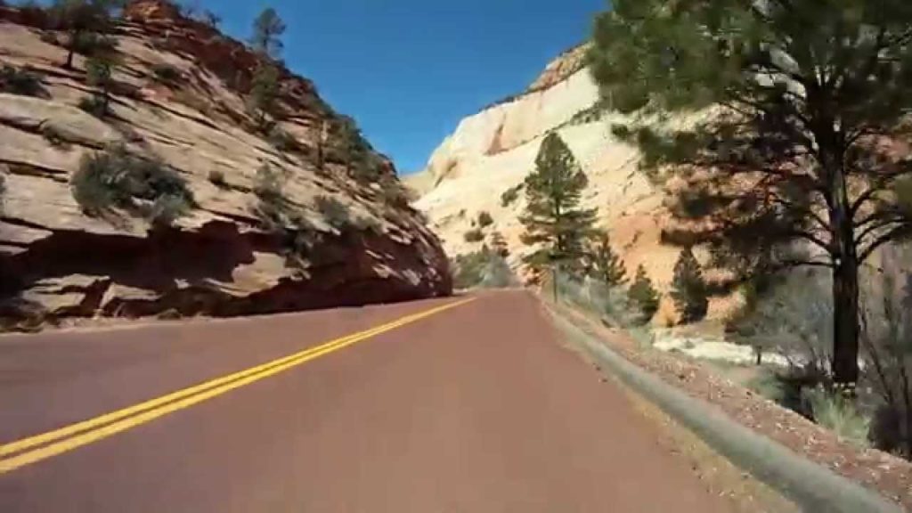 Zion National Park: GoPro View Driving South!