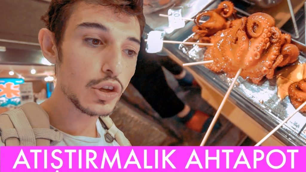 Japonya'nın İLGİNÇ Sokak Yemeklerini Deniyorum!🇯🇵 -  (sokak lezzetleri)