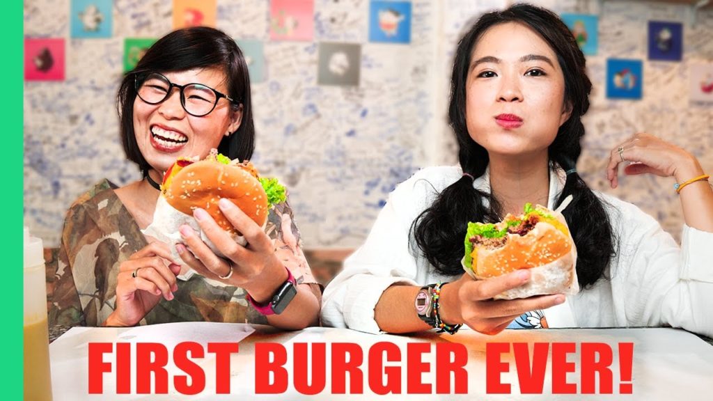 Vietnamese Girls Try Cheeseburgers for the FIRST TIME!!! HUGE Saigon Burger Tour in Vietnam!