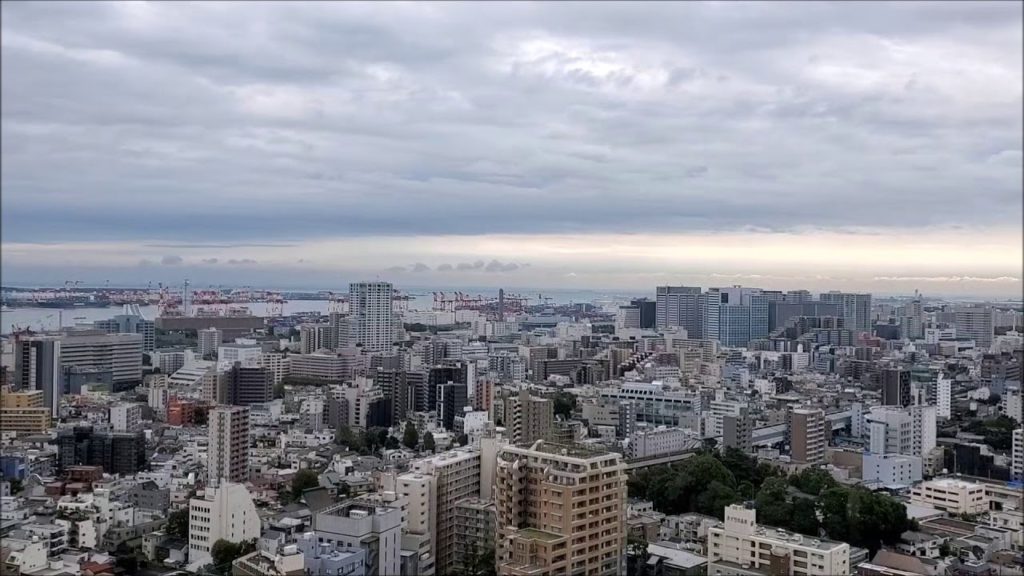 View from the Tokyo Marriott Hotel