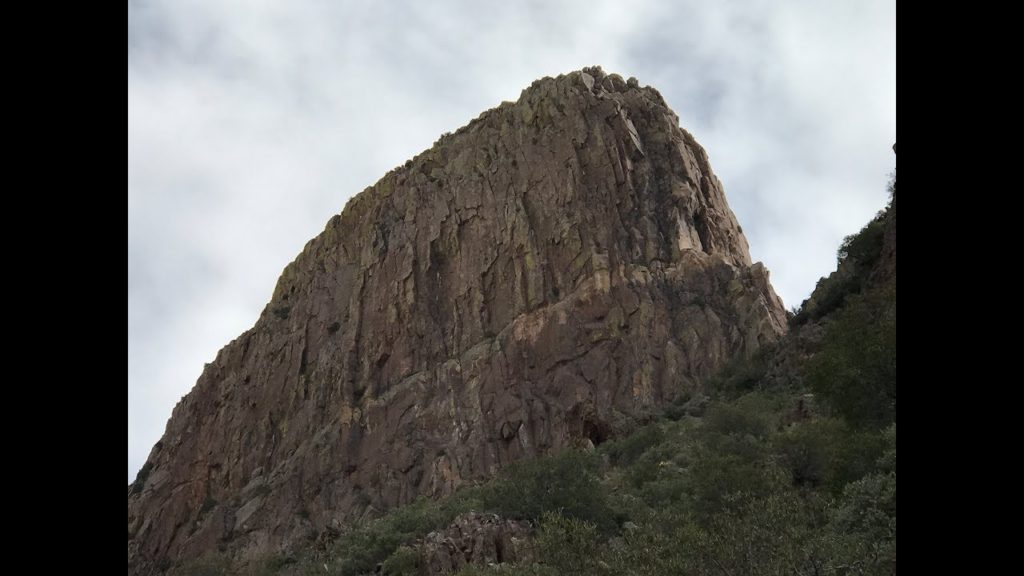 Hiking Trails - Flatiron Via Siphon Draw Trail, near Phoenix, Arizona - Hard