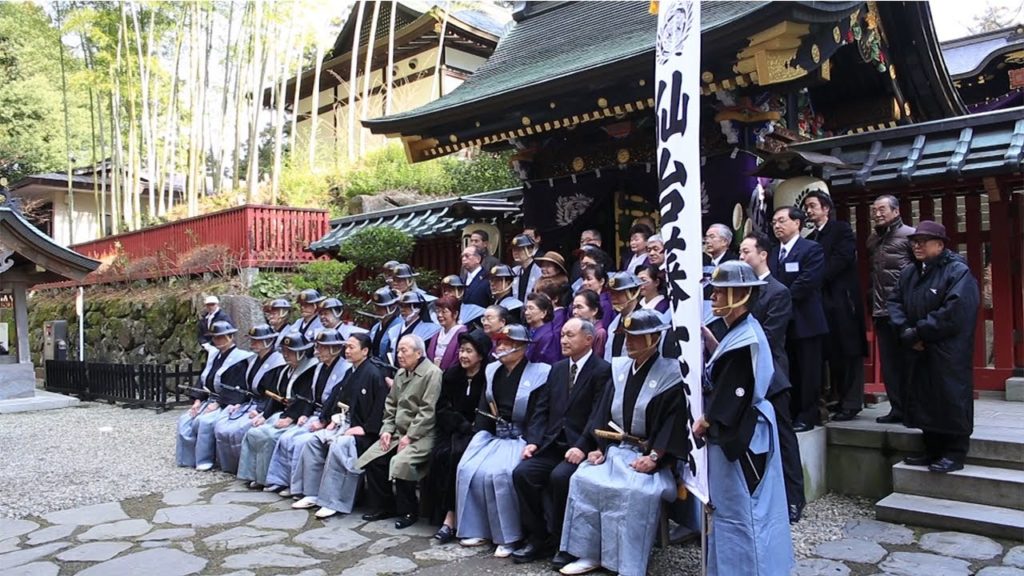 Samurai daimyō ritual service in Sendai