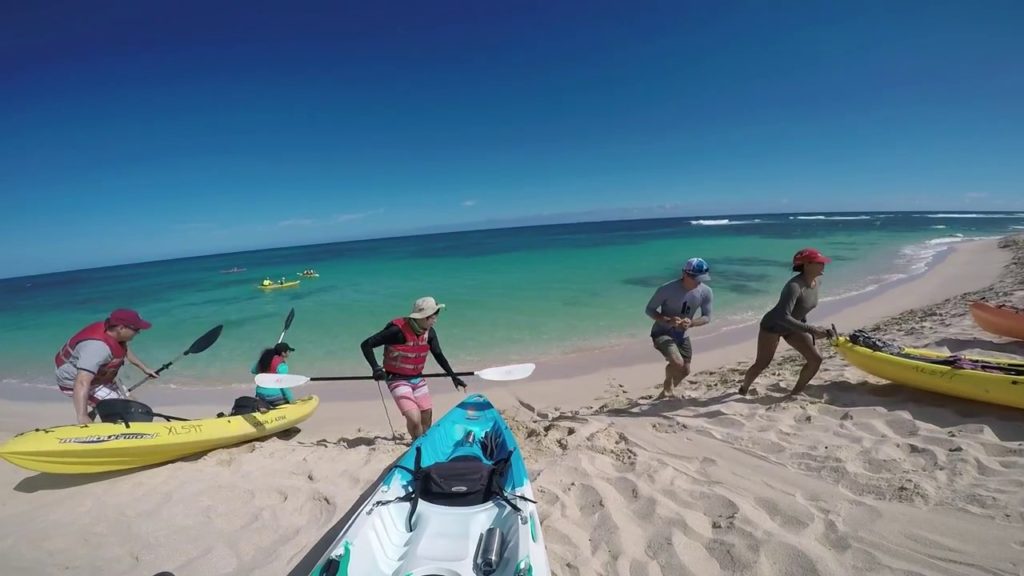 Paddle from Mokuleia to Yokohama Bay....Around Kaena Point!