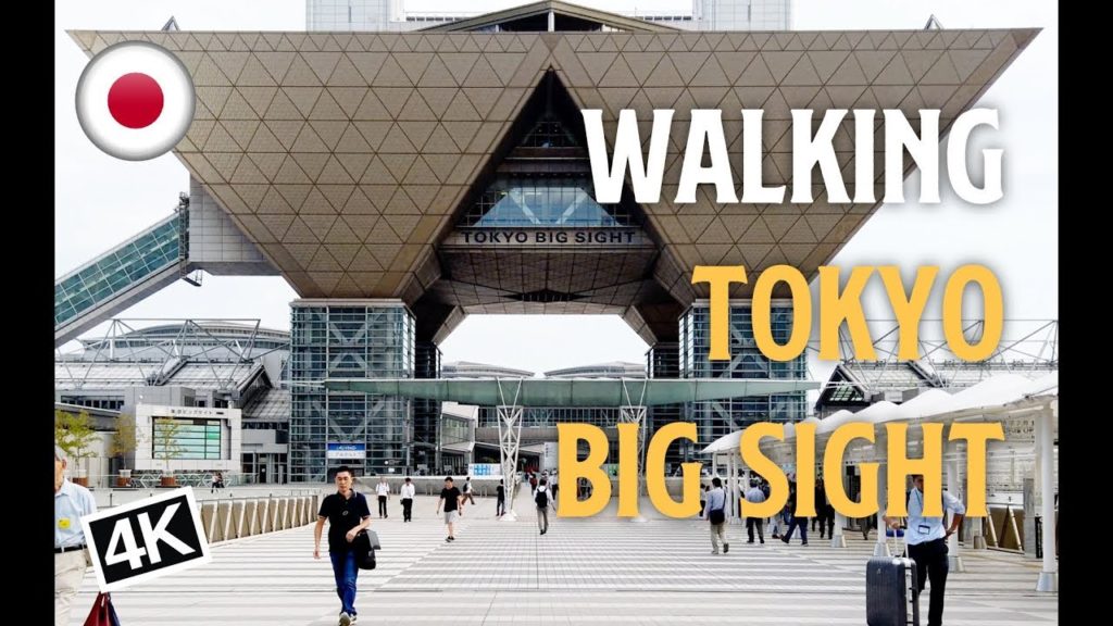 [4K]Walking in Tokyo Big Sight🗼Ariake, Japan [60fps, with Commentary]