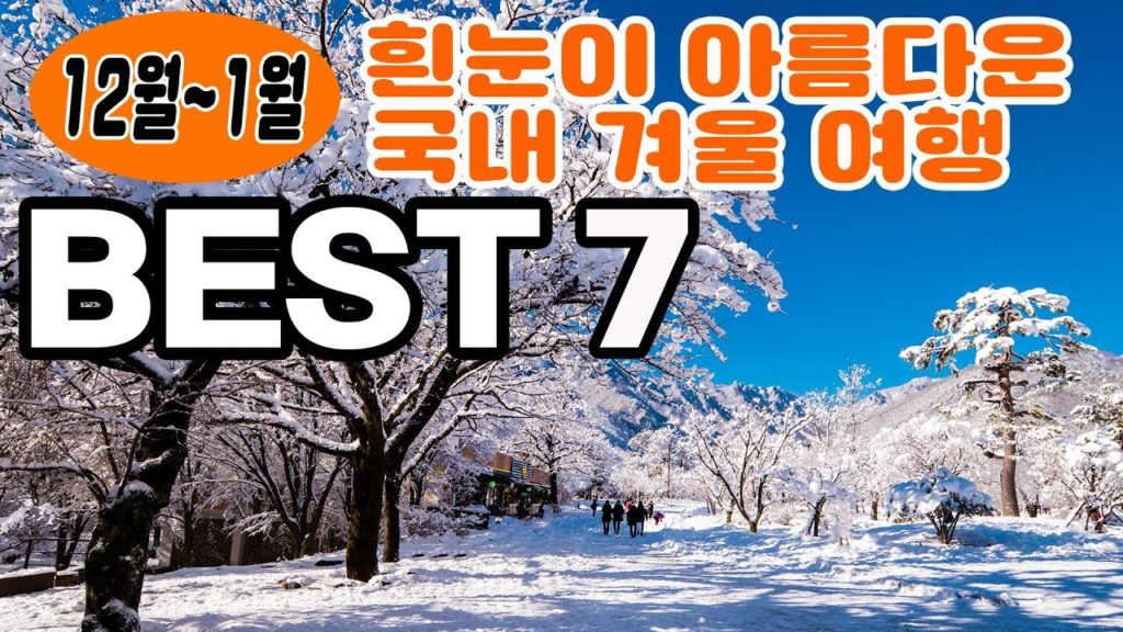 12월 1월 흰눈이 아름다운 국내 겨울 여행 BEST 7 설악산, 선자령, 양떼목장, 외암마을, 덕유산, 설천봉, 삼양목장, 강릉, 선교장 #겨울여행 #12월 #1월