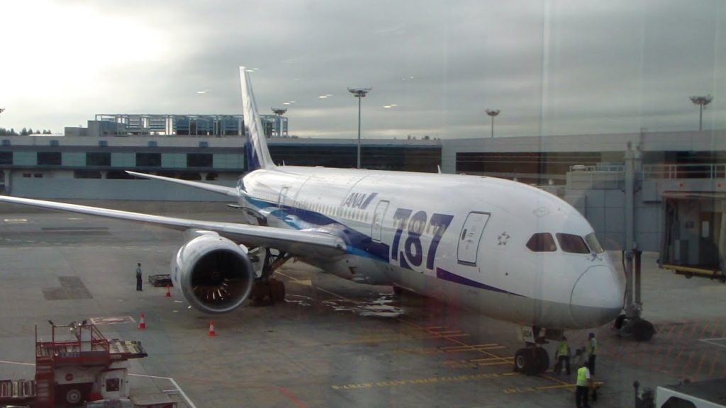 ANA Airways Amazing Dreamliner 787 Flight Singapore to Tokyo
