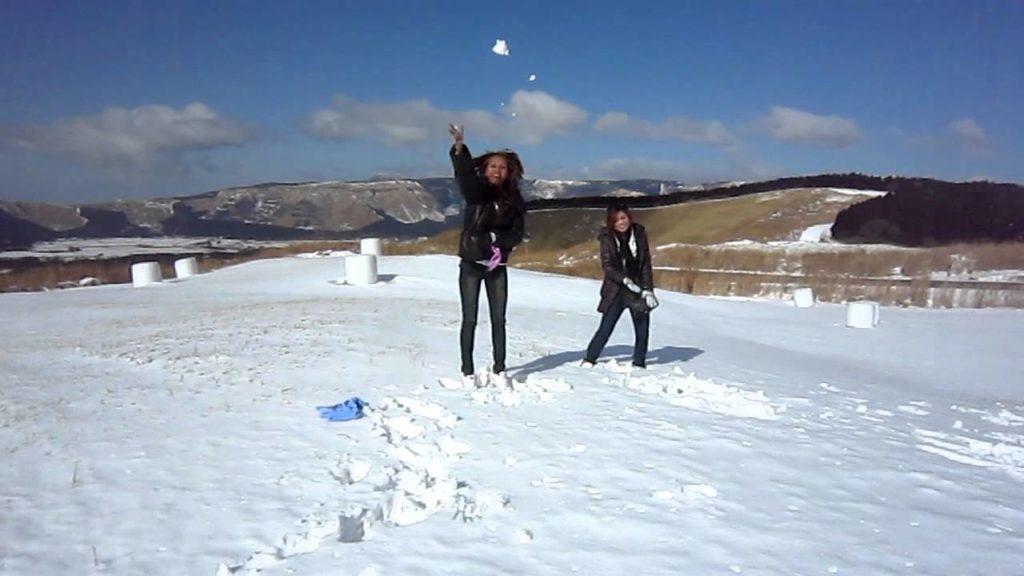 the queen bee talent(yuki in mt.aso)kumamoto city japan