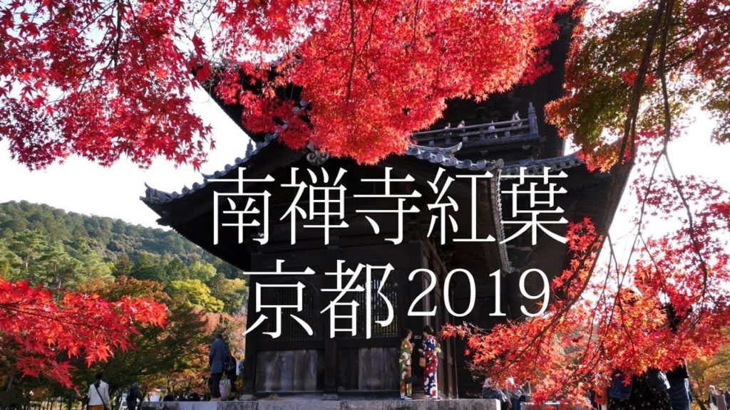 京都 南禅寺の紅葉2019 autumn leaves,kyoto【4K】