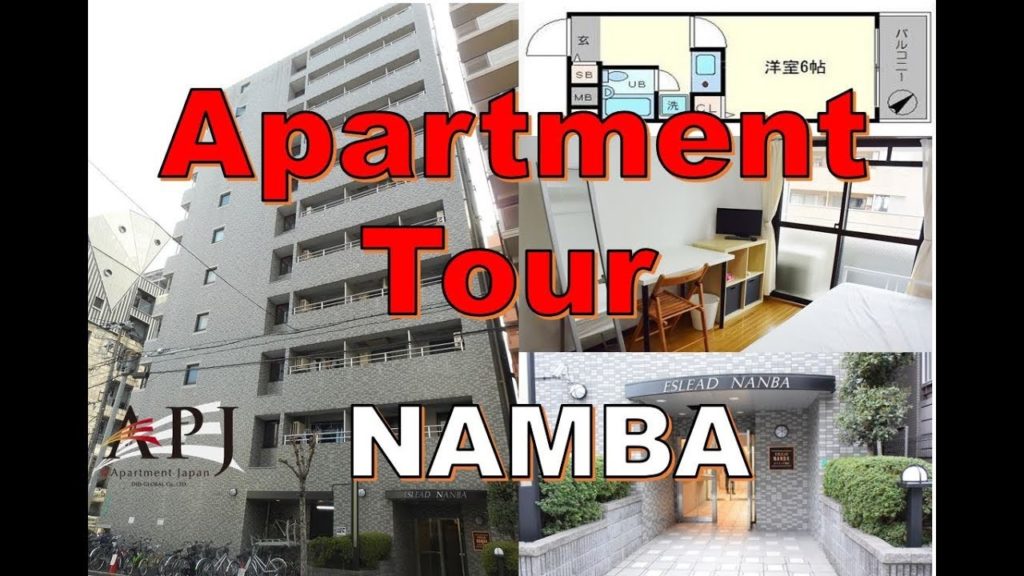 Japanese Apartment Tour in Osaka ELN7A - Nanba furnished