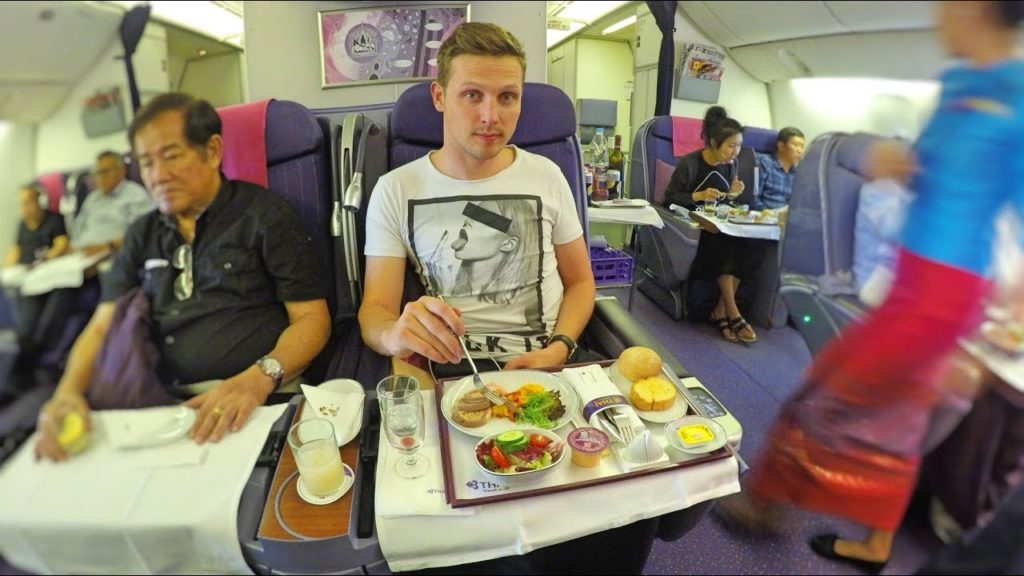 REVIEW: THAI AIRWAYS Boeing 777 BUSINESS CLASS to Bangkok REVIEW: THAI AIRWAYS Boeing 777 BUSINESS CLASS to Bangkok