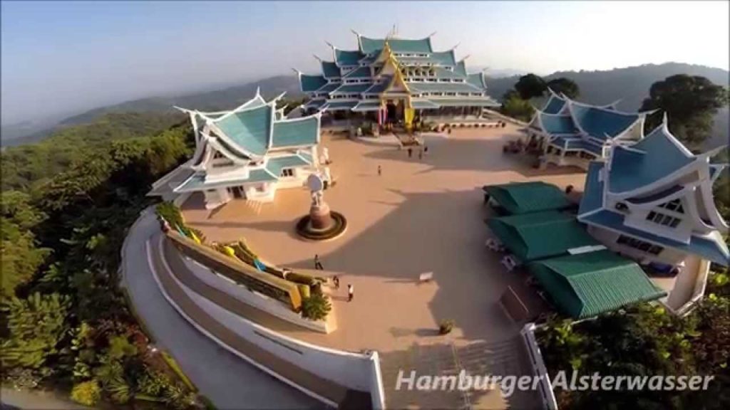DJI Phantom 2 H3 3D  Wat Pa Phu Khon Udon Thani Thailand Tempel