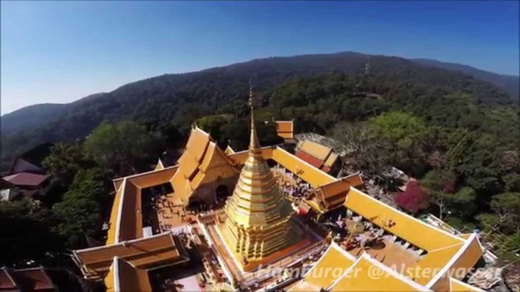 Doi Suthep Tempel Chiang Mai 2015 DJI Phantom 2 Gopro 4
