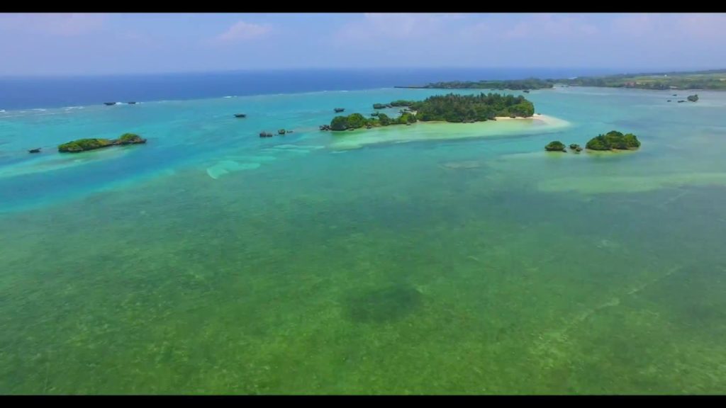 [4Ｋ]　yo-island　 Drone Footage okinawa islands Japan　 動画　素材　観光