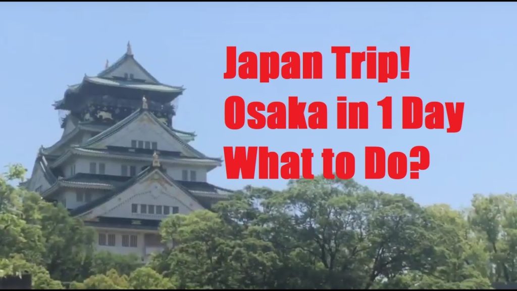 Japan Trip! Osaka in 1 Day! (Sightseeing and Food)