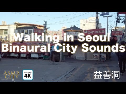 ASMR 散歩 Walking in Seoul Binaural City Sounds |4k ソウル特別市 益善洞 韓屋村 韓国 20191120 ASMR 散歩 Walking in Seoul Binaural City Sounds |4k ソウル特別市 益善洞 韓屋村 韓国 20191120