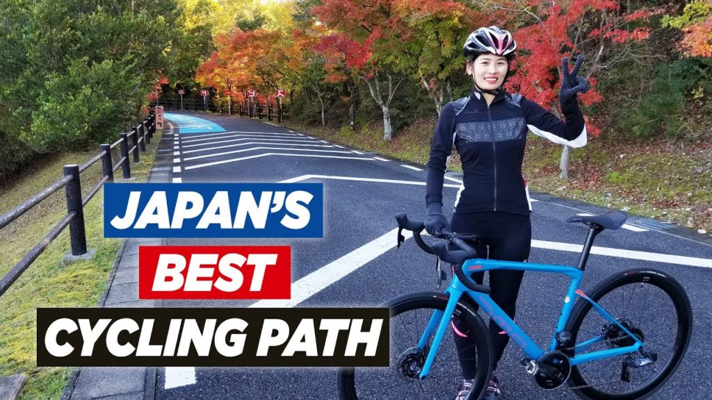 Best Cycling Path in Japan - Autumn Ride With Thuong-chan!