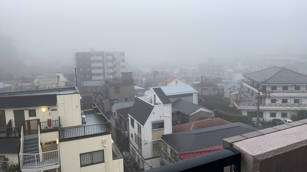 Japan Fog Zero visibility #fog #yokohama #tokyo #japan