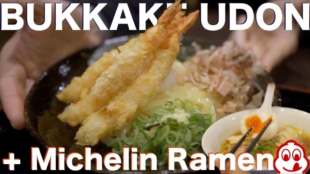 Michelin Ramen + Bukkake Udon in Tokyo, Japan Michelin Ramen + Bukkake Udon in Tokyo, Japan