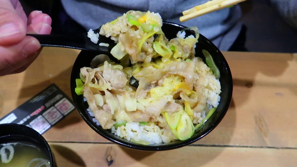 JAPANESE STREET FOOD - RICE BOWL STAMINA DONBURI