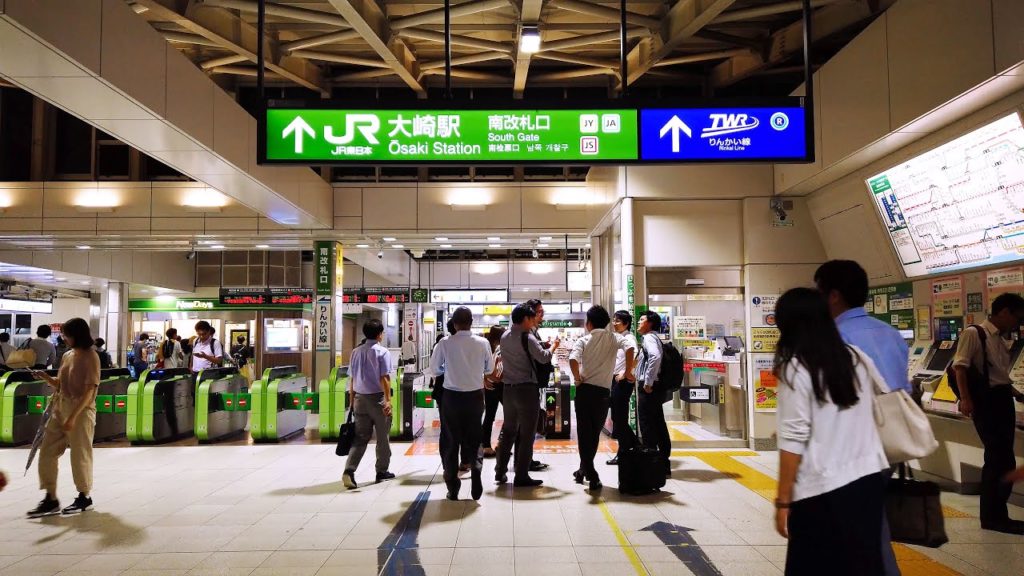 [4K] 大崎 散歩 2019/08 Night Walk in Tokyo Osaki
