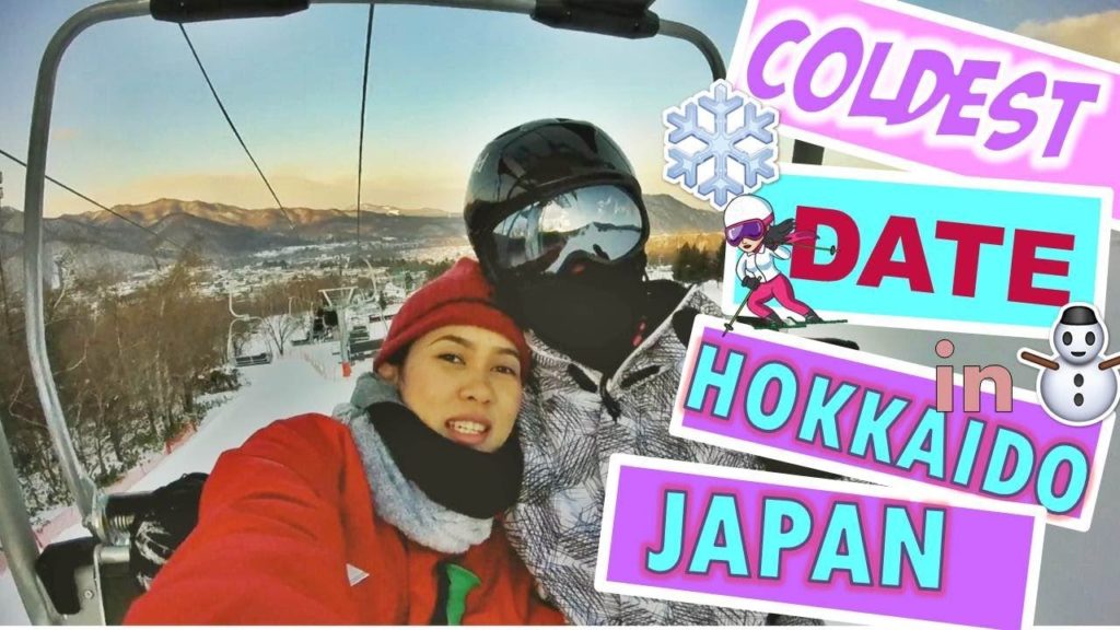 OUR FIRST SKI in Hokkaido | COOLest & COLDest Date Ever