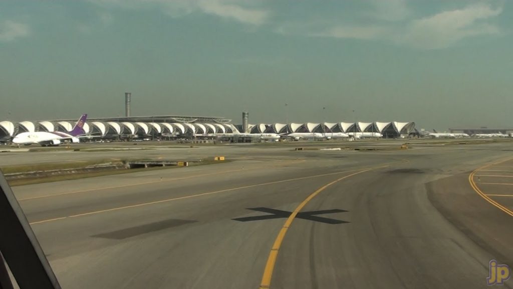 PilotCAM 787 into Suvarnabhumi