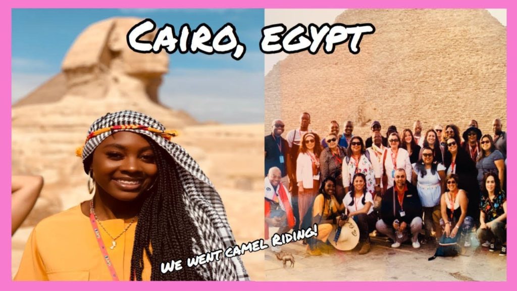 VISITING THE PYRAMIDS!!! | EGYPT TRAVEL VLOG PART 2