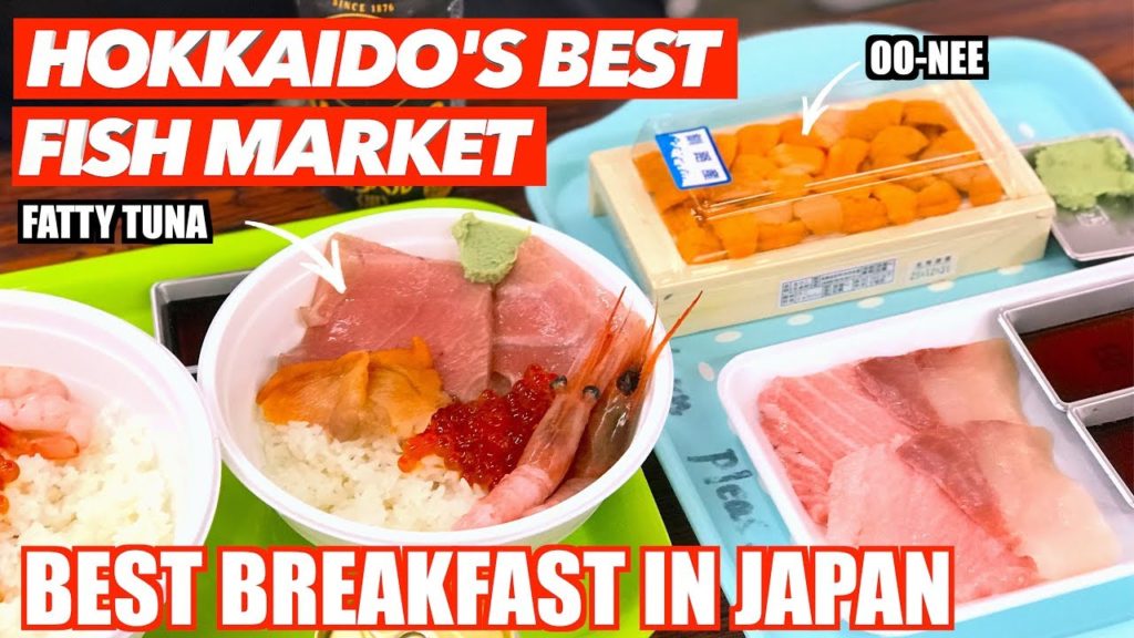 Winter in Hokkaido | TASTIEST SEAFOOD in Japan | Washo Ichiba Market in Kushiro | 和商市場