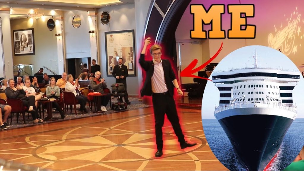 i PERFORMED in the Queen Mary 2 TALENT SHOW