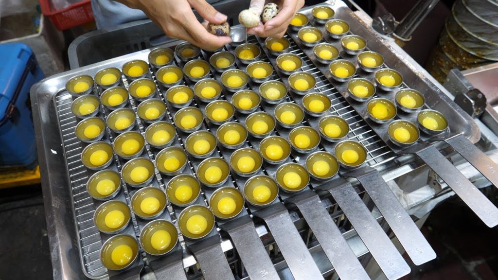 메추리알 튀김 fried quail eggs / taiwanese street food