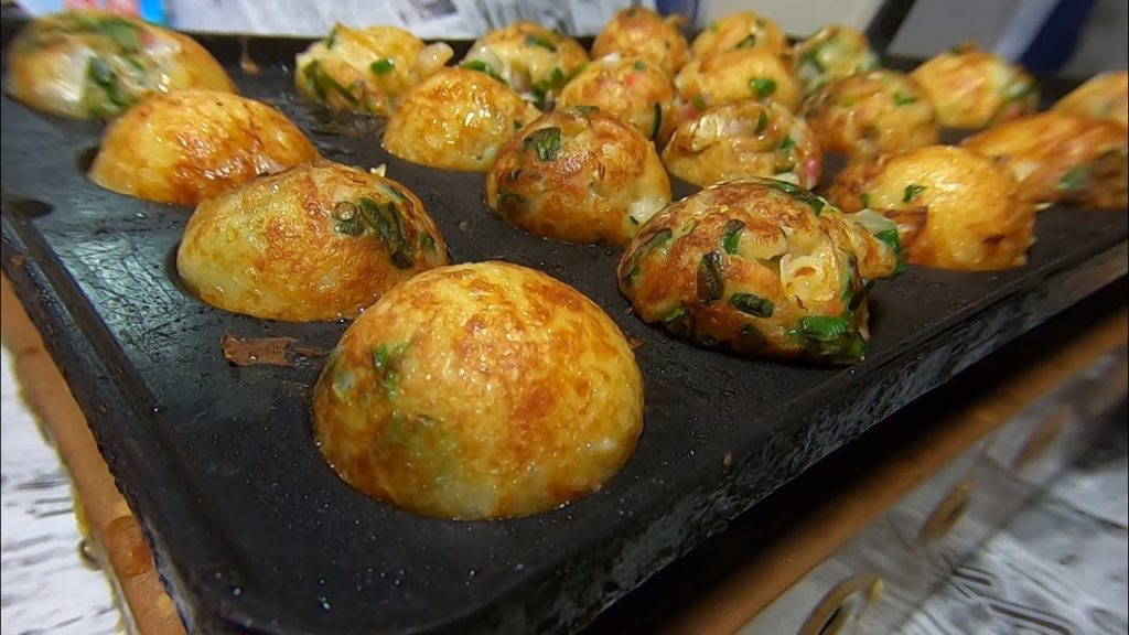 Japanese Food Cooking - Homemade Takoyaki