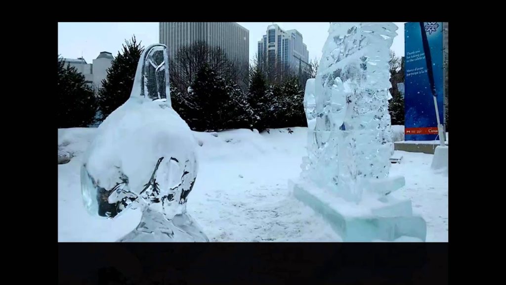 Winterlude/Ice-sculptures in Ottawa Winterlude/Ice-sculptures in Ottawa