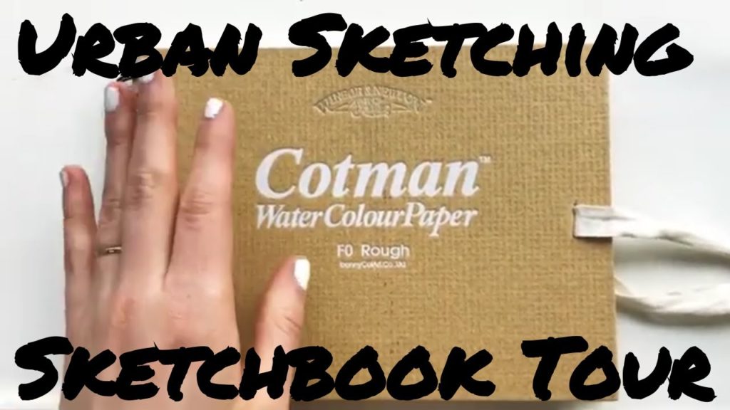 Sketchbook tour - Urban Sketching and Watercolor -2019