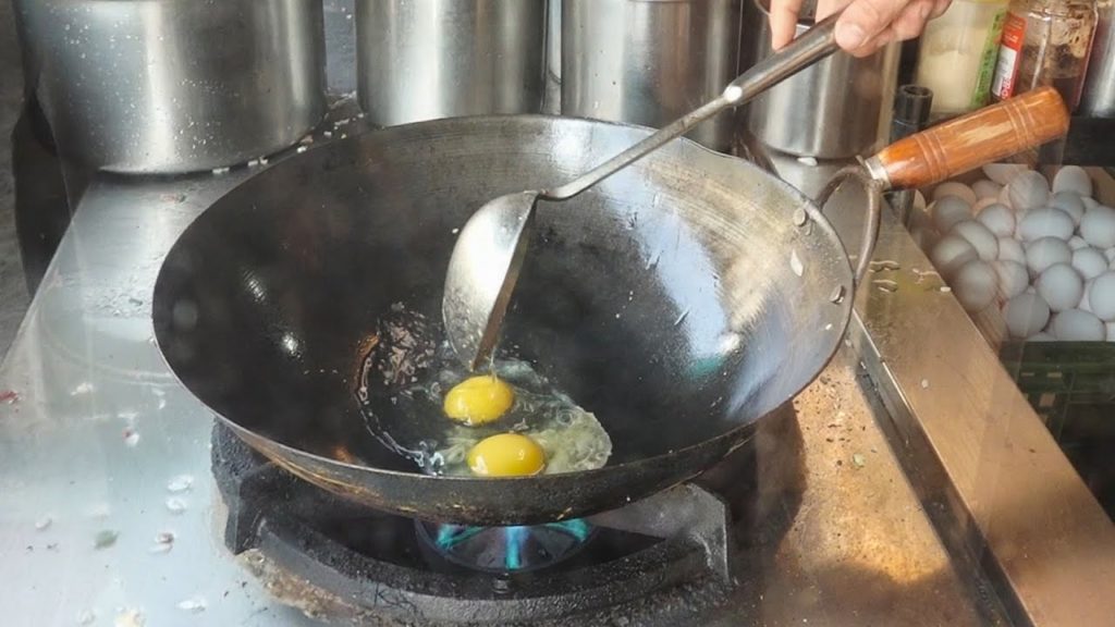 Egg Fried Rice Cooking Skill - Taiwanese Street Food