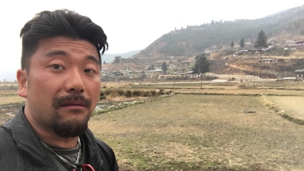 アキーラさん観察！親日国ブータン・パロの田園風景！Paro city in Bhutan