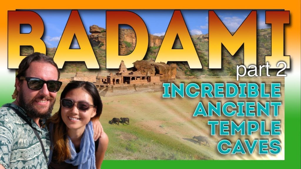 INDIA TRAVEL VLOG | BADAMI, Karnataka 🇮🇳TEMPLE CAVES + INDIAN SLEEPER BUS